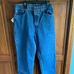 Levi’s Relaxed Fit #550 Red Tab Jeans Size 36 x 34 NWT